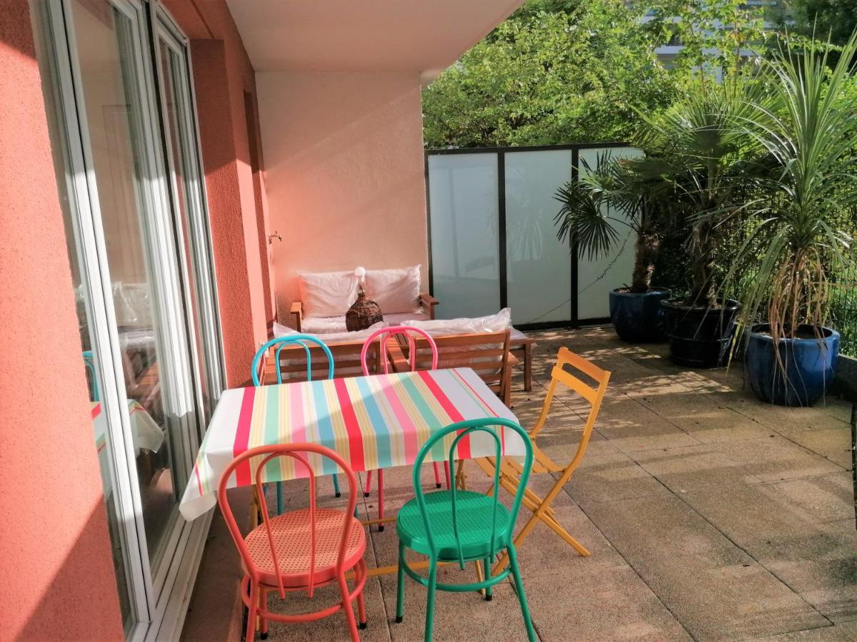 52M2,Terrace&Garage,Near Part Dieu Station,Lyon Congress Center,Parc Teted'Or Appartement Villeurbanne Buitenkant foto